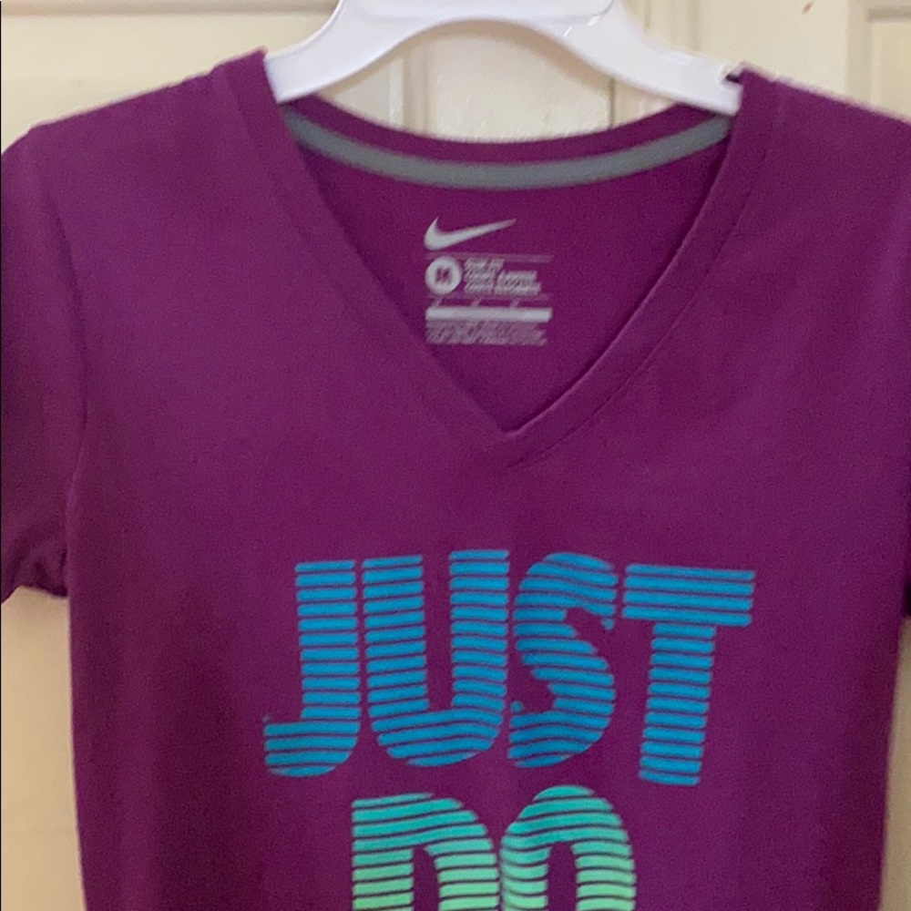 NIKE slim fit v-neck